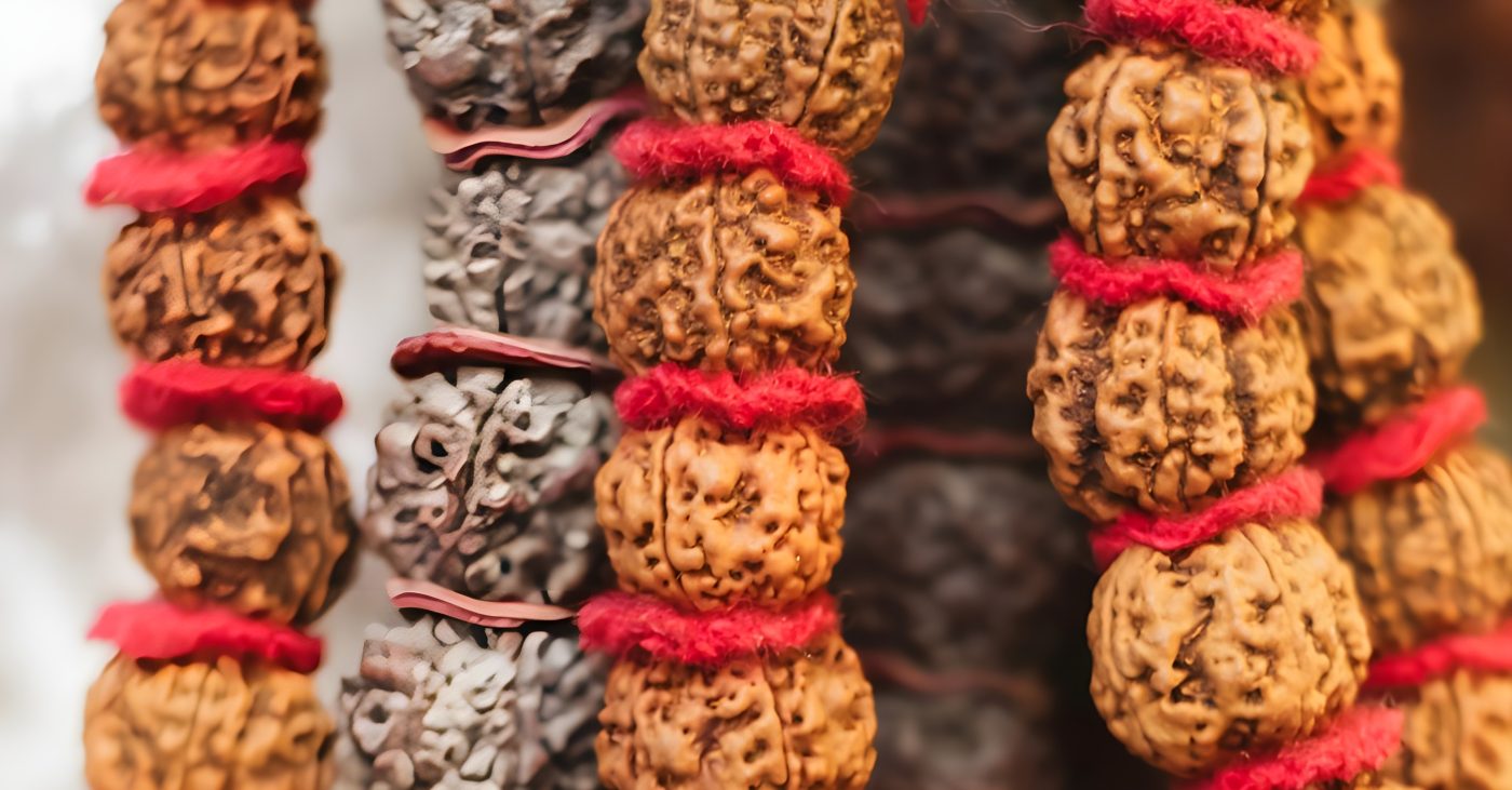 beads of rudraksha