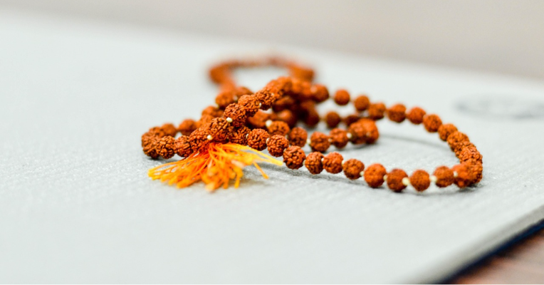 brown color rudrakhsha beads