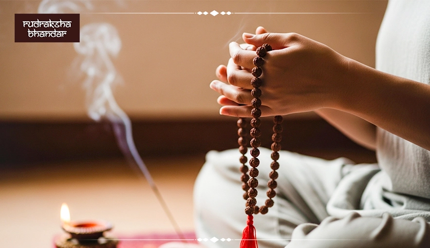 108 Rudraksha Mala Beads